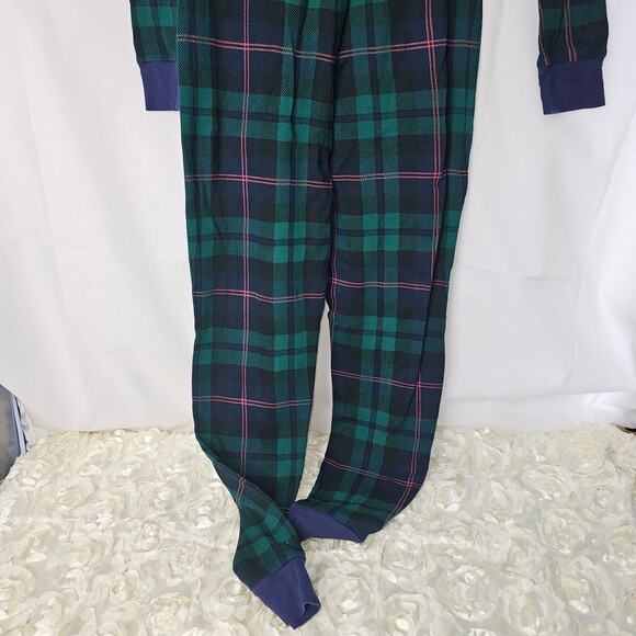 Old Navy Womens Matching Printed Thermal-Knit One-Piece Pajamas size Midium - Picture 8 of 9